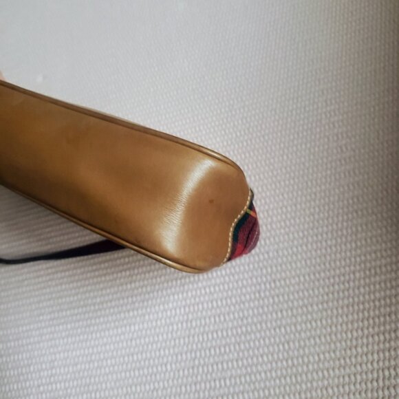 Coach Vintage Y2K Demi Shoulder Tartan Plaid Wool Purse - Picture 7 of 13